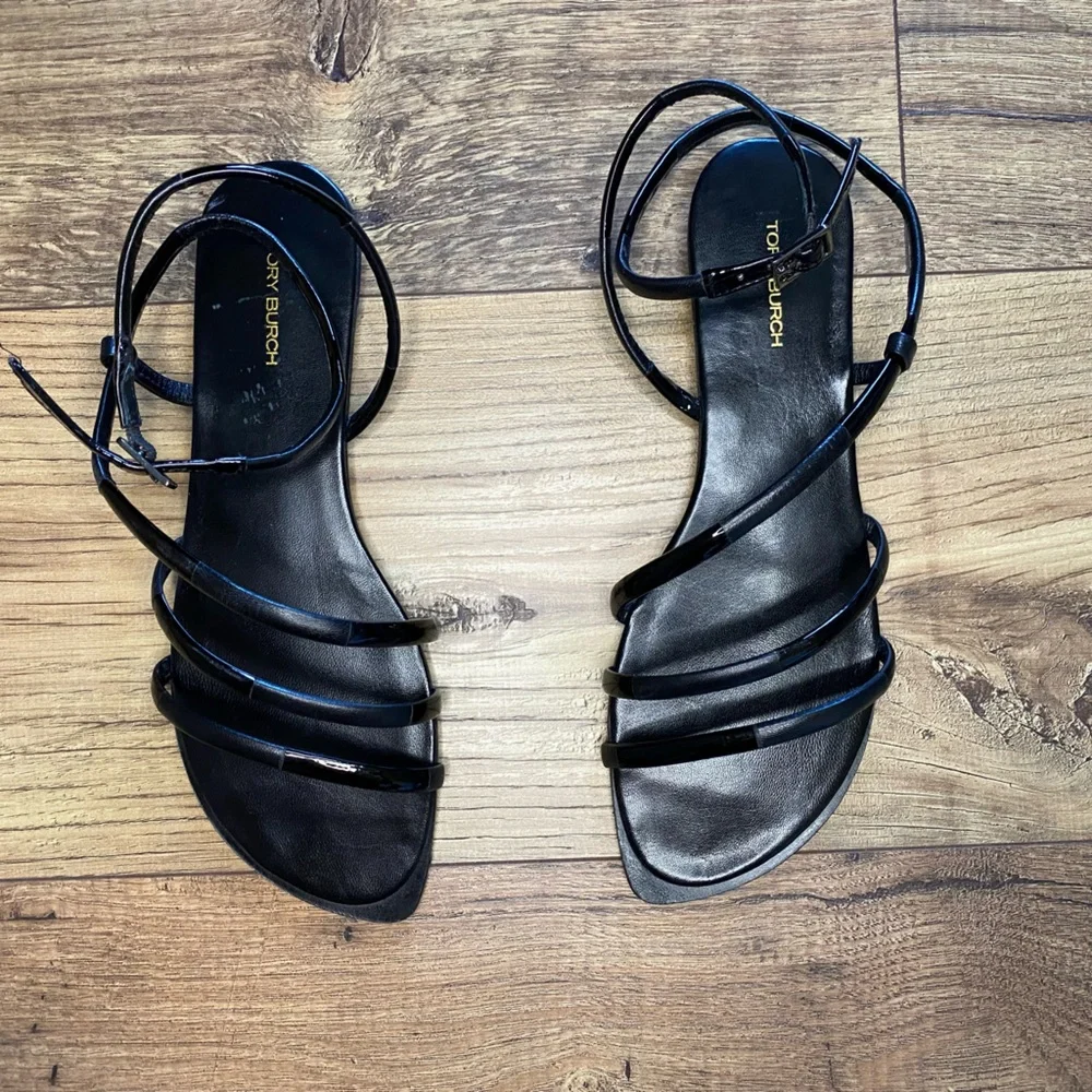 Tory Burch SPLIT MIGNON MULTI-STRAP SANDAL Size 7